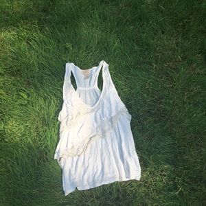 White tank top